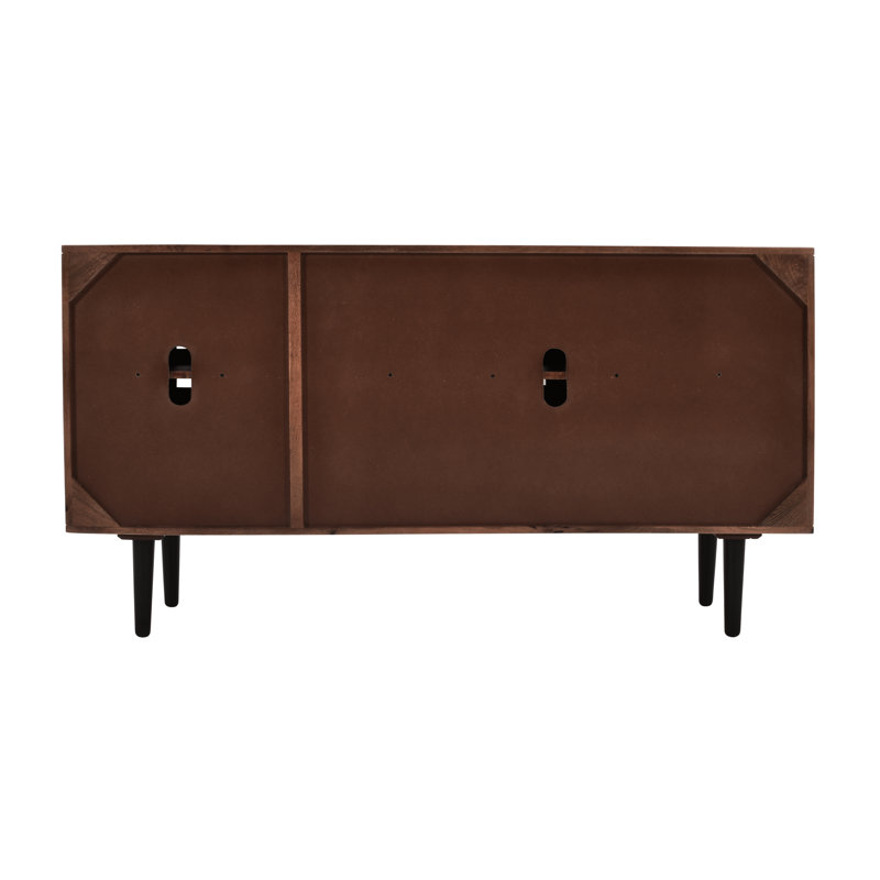 木製キャビネット サイドボード Wade Logan Wade Logan® Wade Logan Branstetter Solid Wood Accent Cabinet